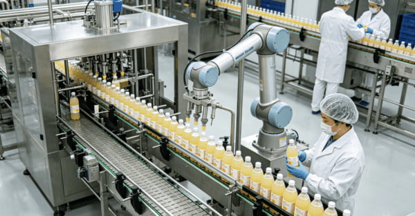 Food and beverage bottling line inspection