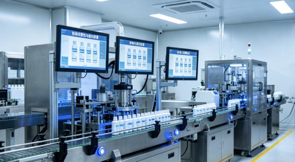 Pharmaceutical packaging inspection line